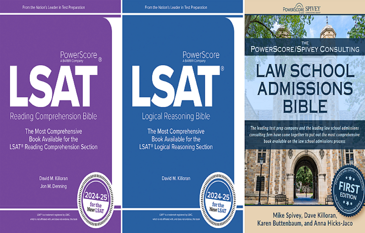 The PowerScore 2024-2025 LSAT Bible Trilogy